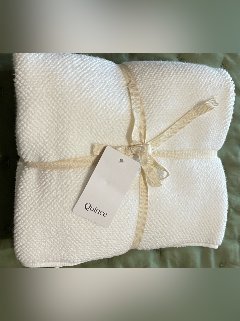 NWT Quince Turkish Cotton Bath Mat Bundle Set of 2 (White)